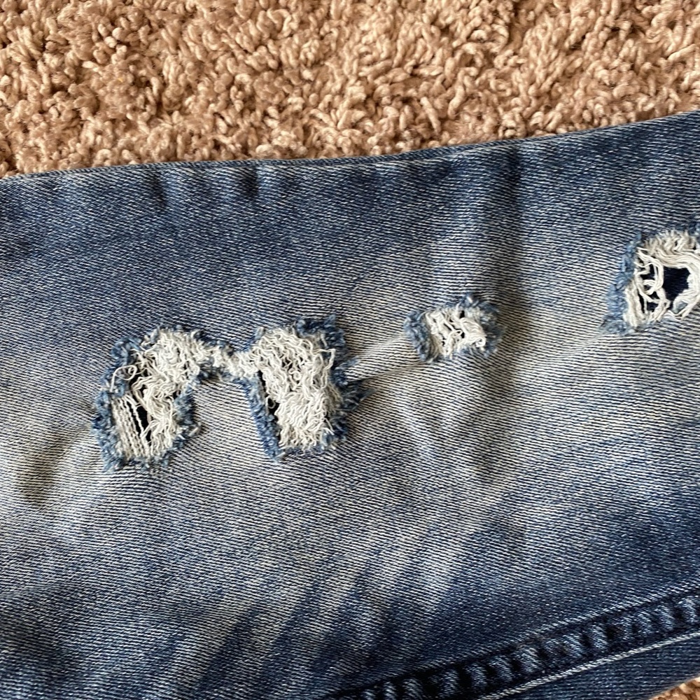 Distressed Blue Jeans Boys size 8 by Art Class super skinny. - Picture 5 of 7